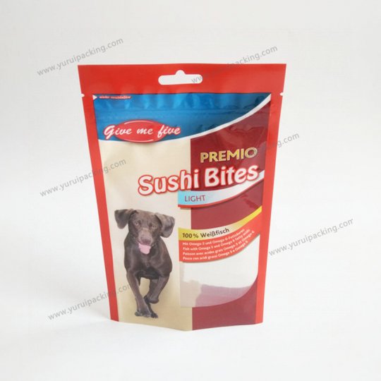 3 Side Seal Pet Food Plastic Bag