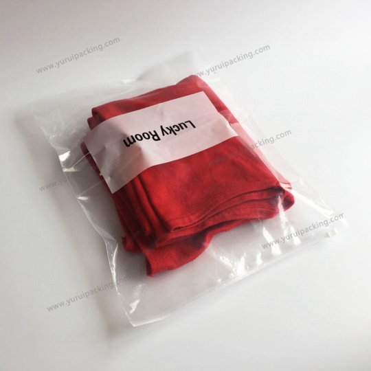 Custom Size Slider Bag Transparent