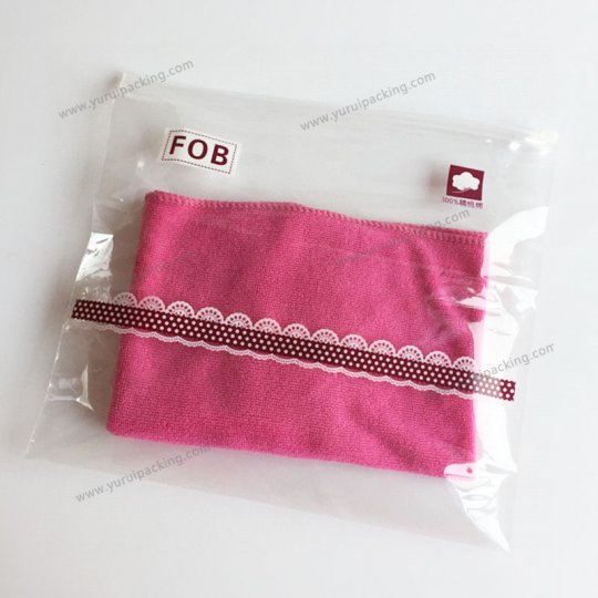 Slider Zipper Bags for Garment Packaging