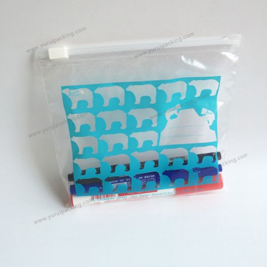 Custom Design Stationery Slider Bag