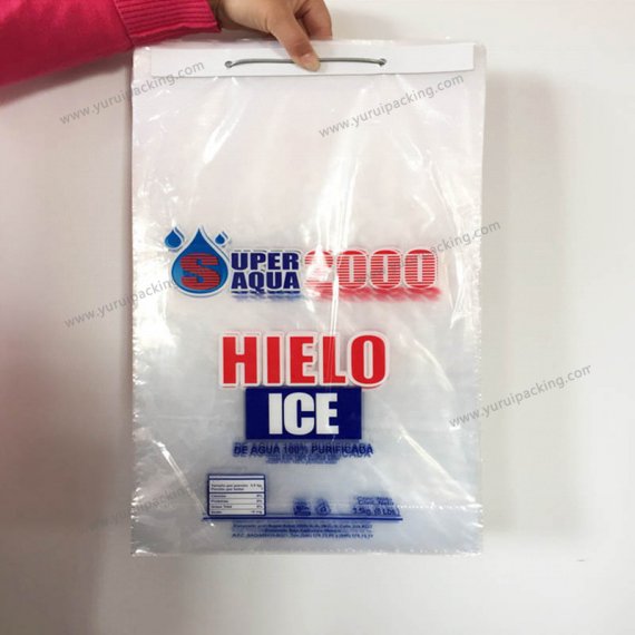 8 Lb. Plastic Wicket Ice Bags