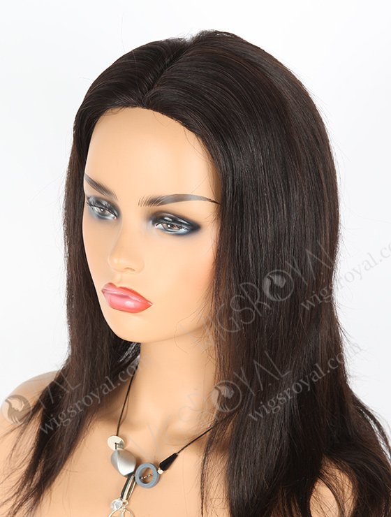 In Stock Malaysian Virgin Hair 14" Straight Natural Color Full Lace Glueless Wig GL-03032-273
