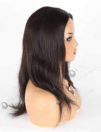 In Stock Malaysian Virgin Hair 14" Straight Natural Color Full Lace Glueless Wig GL-03032