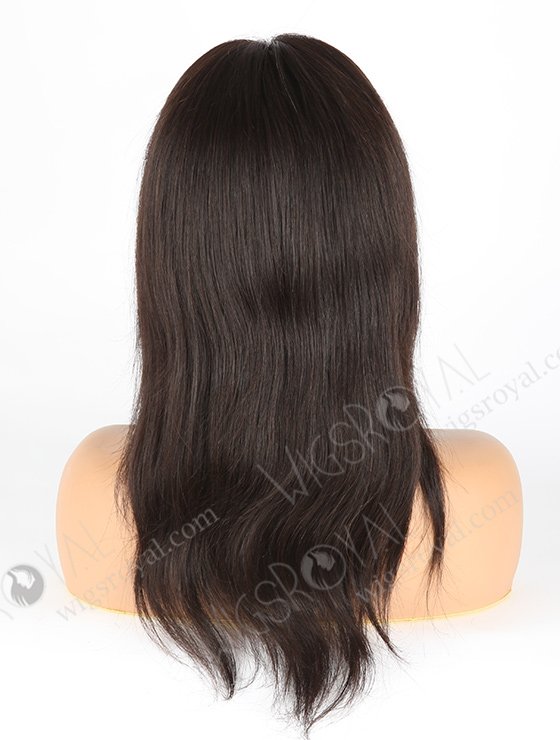 In Stock Malaysian Virgin Hair 14" Straight Natural Color Full Lace Glueless Wig GL-03032-276