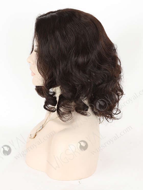 In Stock Malaysian Virgin Hair 14" Big Curl Natural Color Silk Top Glueless Wig GL-03041-254