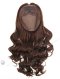 In Stock European Virgin Hair 18" One Length Bouncy Curl 2a# Color 8"×8" Silk Top Wefted Hair Topper-031