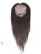 Real Human Hair Toppers for Women with Thinning Hair | In Stock 5.5"*6" European Virgin Hair 16" Natural Straight Natural Color Silk Top Hair Topper-009
