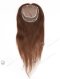 Best Silk Top Human Hair Toppers for Women with Thin Hair | In Stock 5.5"*6" European Virgin Hair 16" Straight Color 4# Silk Top Hair Topper-035
