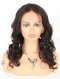 In Stock Indian Remy Hair 22" Ocean Wave Natural Color Lace Front Wig SLF-01286