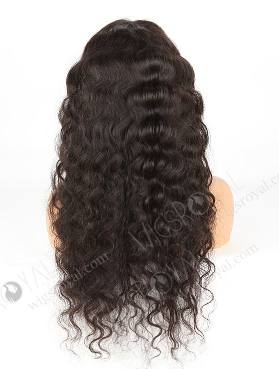 In Stock Indian Remy Hair 24" Deep Body Wave Natural Color Lace Front Wig SLF-01281-522