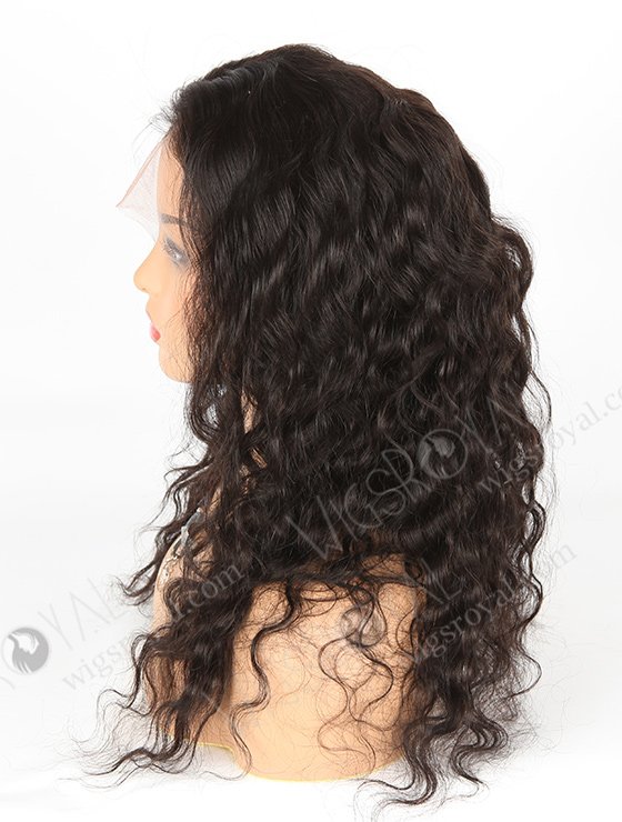 In Stock Indian Remy Hair 20" Deep Body Wave Natural Color Lace Front Wig SLF-01279-569