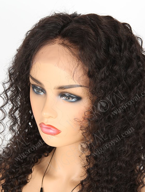 In Stock Indian Remy Hair 20" Deep Wave Natural Color Lace Front Wig SLF-01283-490