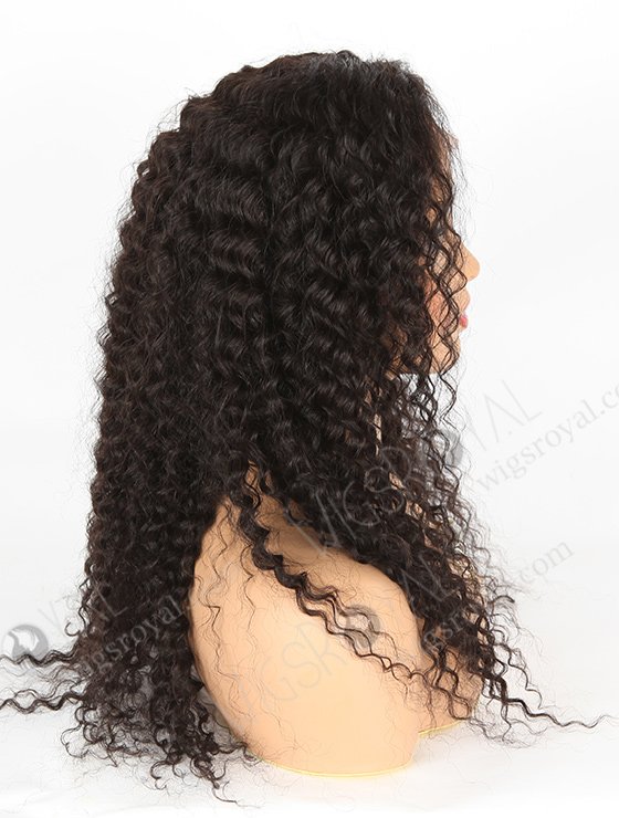 In Stock Indian Remy Hair 20" Deep Wave Natural Color Lace Front Wig SLF-01283-494