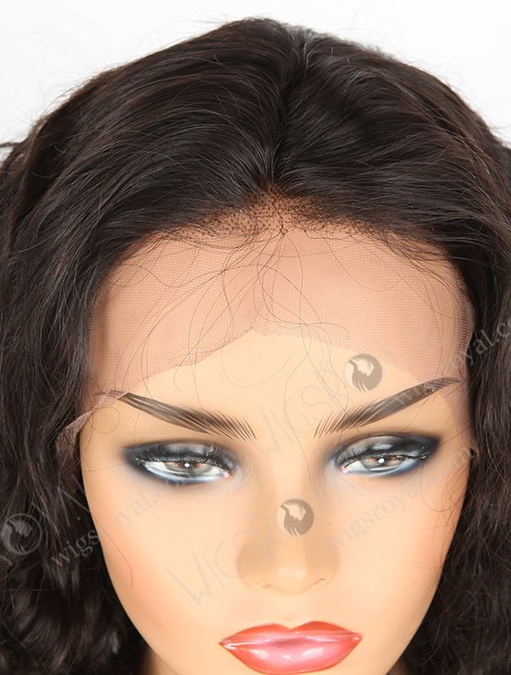 In Stock Indian Remy Hair 18" Deep Body Wave Natural Color Lace Front Wig SLF-01278-578
