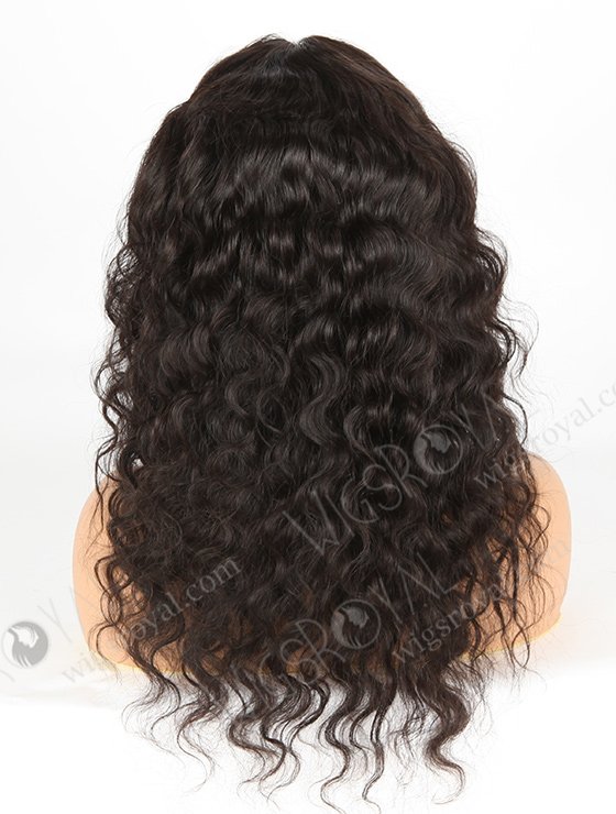 In Stock Indian Remy Hair 18" Deep Body Wave Natural Color Lace Front Wig SLF-01278-582