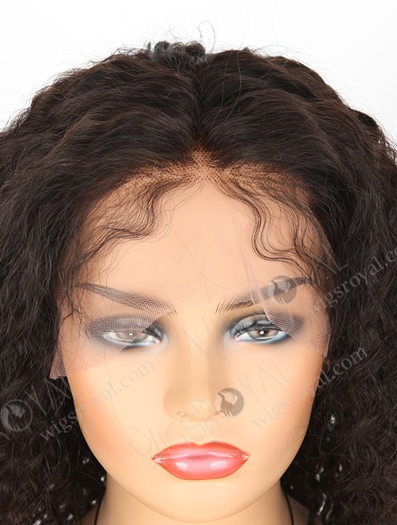  Click   Click  In Stock Indian Remy Hair 18" Deep Wave Natural Color Lace Front Wig SLF-01282-500