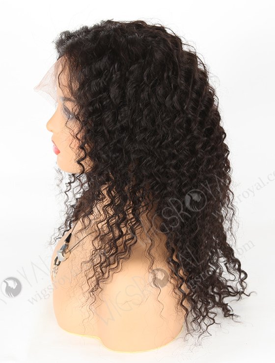  Click   Click  In Stock Indian Remy Hair 18" Deep Wave Natural Color Lace Front Wig SLF-01282-504
