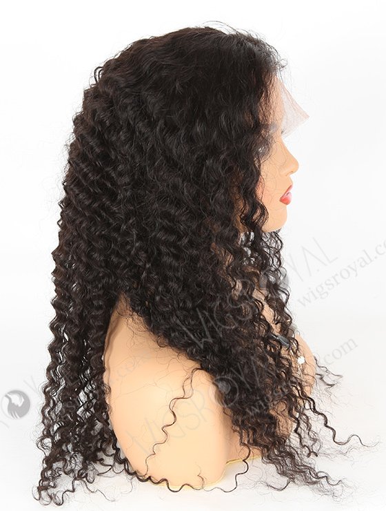 In Stock Indian Remy Hair 22" Deep Wave Natural Color Lace Front Wig SLF-01284-479
