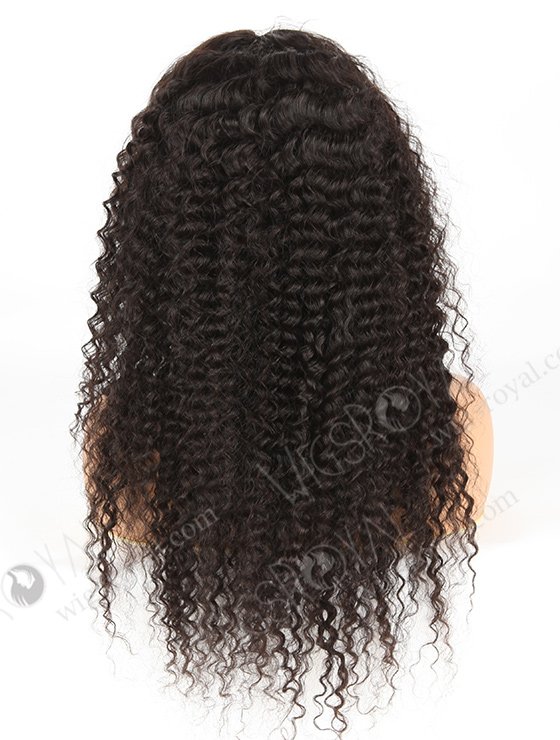  Click   Click  In Stock Indian Remy Hair 22" Deep Wave Natural Color Lace Front Wig SLF-01284-478