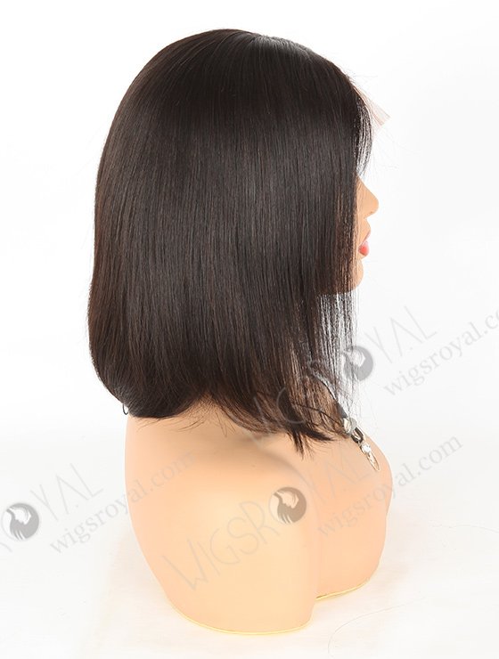 In Stock Indian Remy Hair 12" BOB Straight Natural Color Lace Front Wig SLF-01289-1116