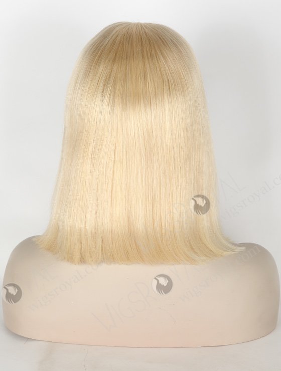 In Stock Indian Remy Hair 12" BOB Straight 613# Color Lace Front Wig SLF-01291-1101