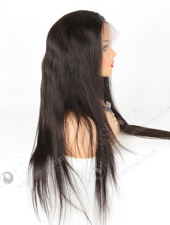 In Stock Indian Remy Hair 24" Straight Natural Color Lace Front Wig SLF-01273-931
