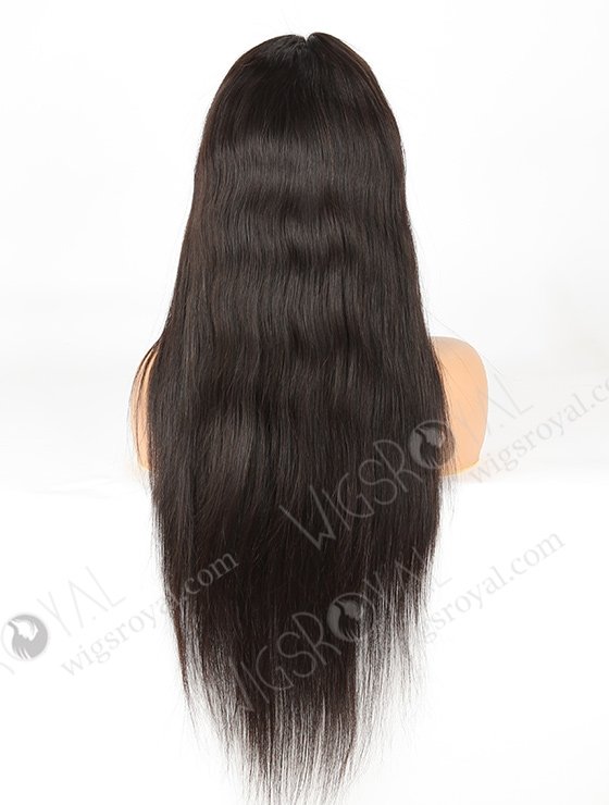 In Stock Indian Remy Hair 24" Straight Natural Color Lace Front Wig SLF-01273-932