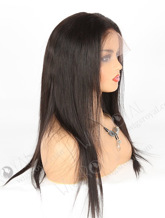 In Stock Indian Remy Hair 20" Straight Natural Color Lace Front Wig SLF-01271-948