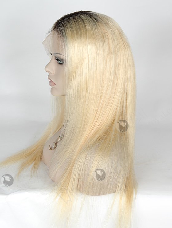 In Stock Indian Remy Hair 20" Straight T-Natural/613# Lace Front Wig SLF-01268-973