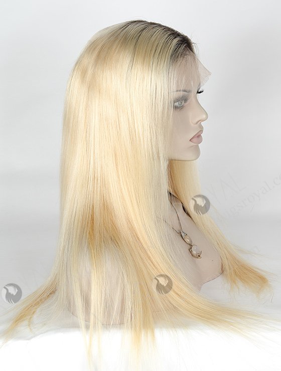 In Stock Indian Remy Hair 20" Straight T-Natural/613# Lace Front Wig SLF-01268-976