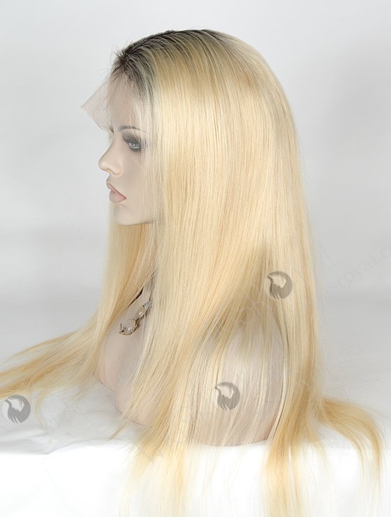 In Stock Indian Remy Hair 22" Straight T-Natural/613# Lace Front Wig SLF-01269-964