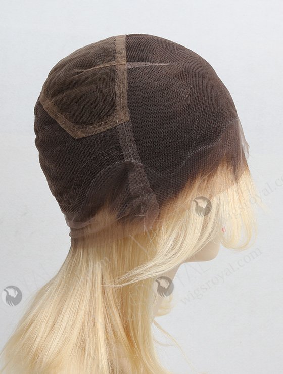 Dark Roots Blonde Layered Lace Wig WR-LW-015-1163