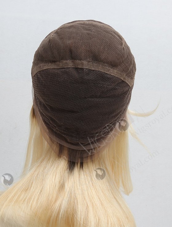 Dark Roots Blonde Layered Lace Wig WR-LW-015-1165