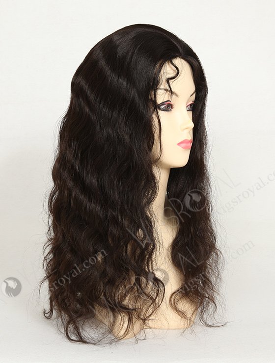 In Stock Malaysian Virgin Hair 20" Natural Straight Natural Color Silk Top Glueless Wig GL-03022-1425