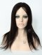 In Stock Malaysian Virgin Hair 16" Straight Natural Color Silk Top Glueless Wig GL-03024