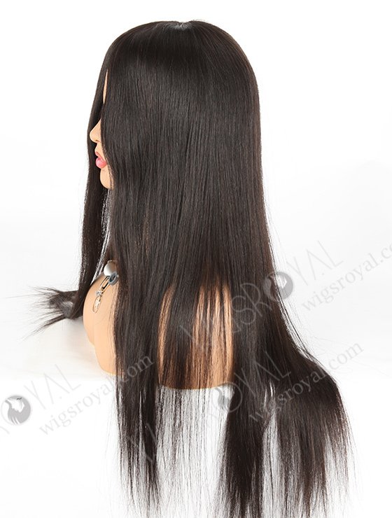 In Stock Malaysian Virgin Hair 22" Straight Natural Color Silk Top Glueless Wig GL-03042-1511