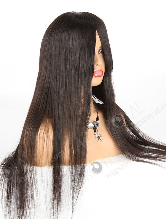 In Stock Malaysian Virgin Hair 22" Straight Natural Color Silk Top Glueless Wig GL-03042-1510