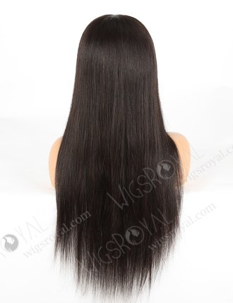 In Stock Malaysian Virgin Hair 22" Straight Natural Color Silk Top Glueless Wig GL-03042
