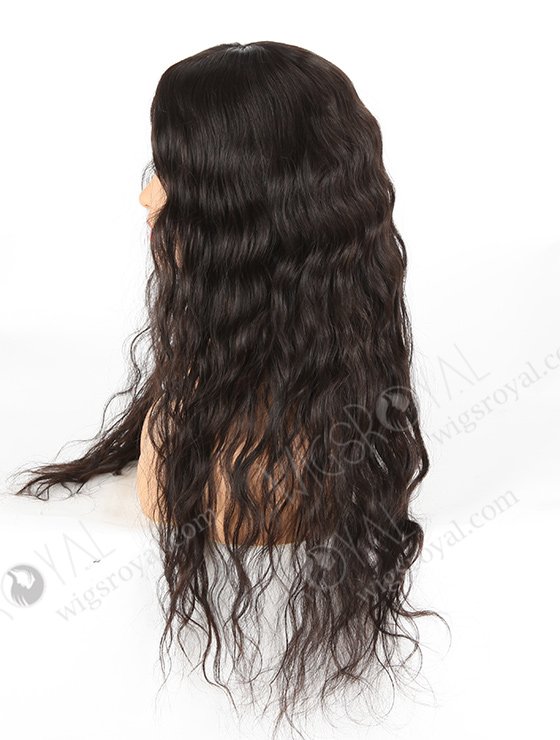 In Stock Malaysian Virgin Hair 22" Natural Straight Natural Color Silk Top Glueless Wig GL-03044-1430