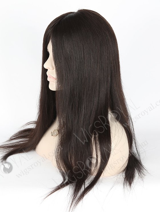 In Stock Malaysian Virgin Hair 20" Straight Natural Color Silk Top Glueless Wig GL-03023-1500