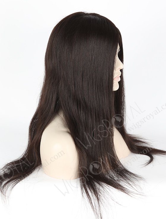 In Stock Malaysian Virgin Hair 20" Straight Natural Color Silk Top Glueless Wig GL-03028-1492