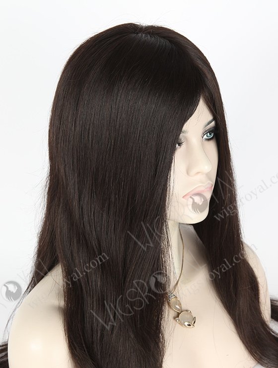 In Stock Malaysian Virgin Hair 20" Straight Natural Color Silk Top Glueless Wig GL-03023-1504