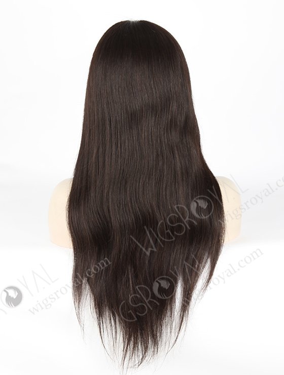 In Stock Malaysian Virgin Hair 20" Straight Natural Color Silk Top Glueless Wig GL-03028-1490