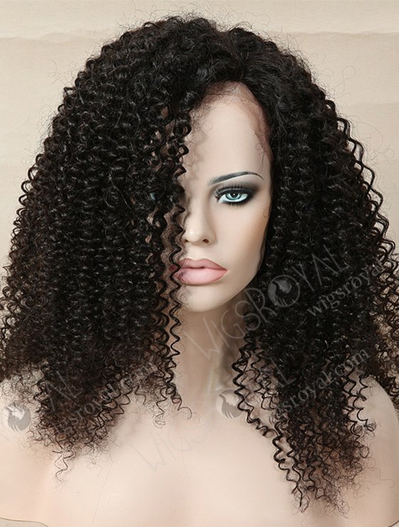 Small Curl Thick Human Hair Wig WR-LW-047-1828