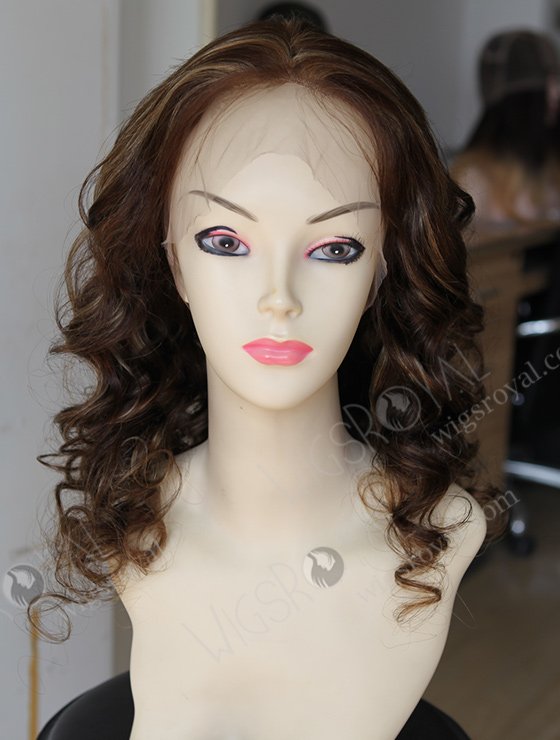 4/27# Highlights Color Curly Wig WR-LW-065-2044
