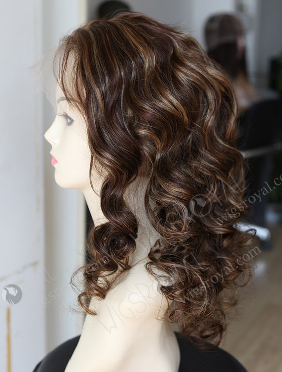 4/27# Highlights Color Curly Wig WR-LW-065-2045