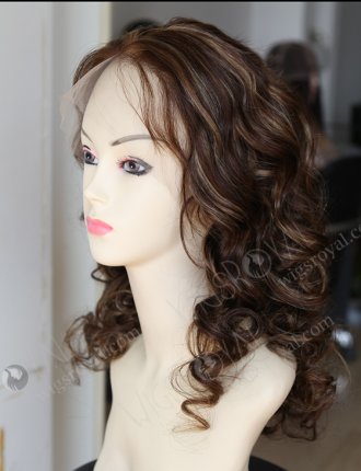 4/27# Highlights Color Curly Wig WR-LW-065