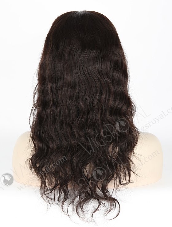 In Stock Brazilian Virgin Hair 14" Natural Wave Natural Color Silk Top Glueless Wig GL-04058-1697