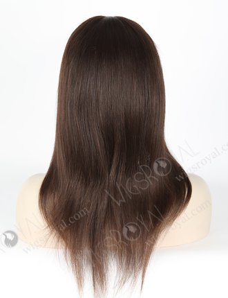 In Stock European Virgin Hair 14" Straight Natural Color Silk Top Glueless Wig GL-08024