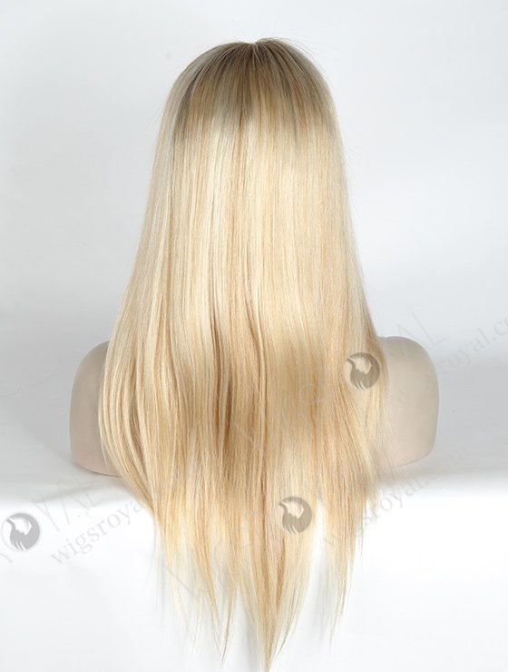 In Stock Brazilian Virgin Hair 18" Straight T8/60/25/8# highlights Lace Front Wig MLF-04023-2216